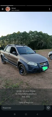 Fiat Strada Adventure 1.8/ 1.8 Locker Flex CE 2012