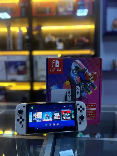 Nintendo Switch oled 256gb desbloqueado semi novo * Garantia* Loja física