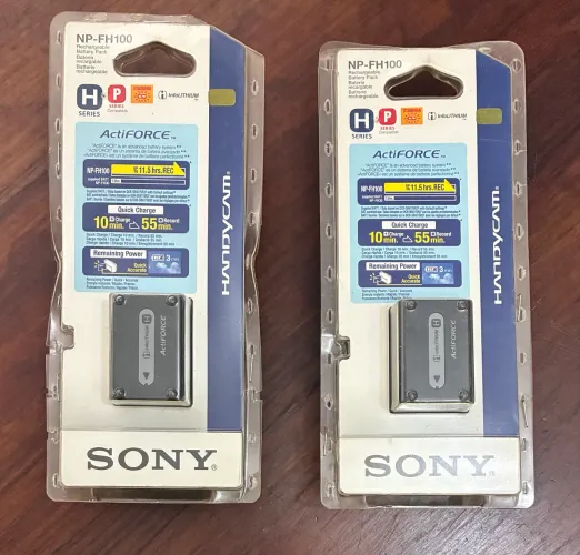 BATERIAS SONY infoLITHIUM NP-FH100