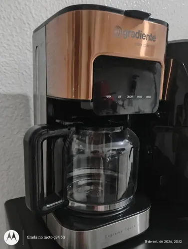 Cafeteira gradiente 