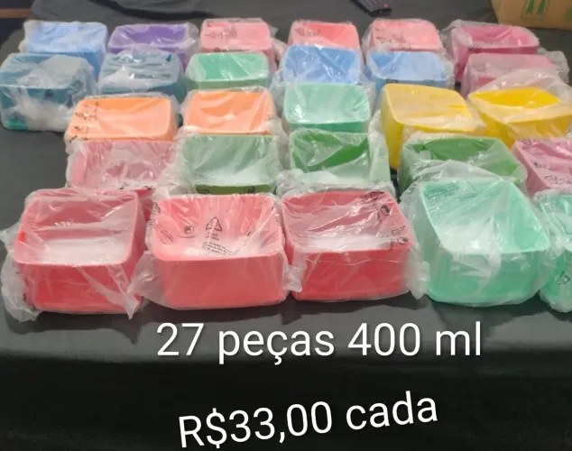 Jeitosinhas Tupperware novas 400 ml - R$33,00 cada 
