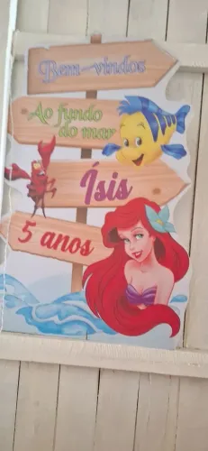 Placa de Entrada de aniversário