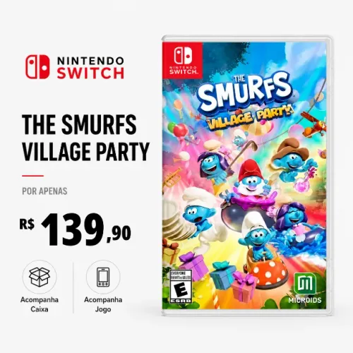 The Smurfs Village Party Jogo Nintendo Switch
