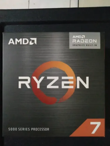 Processador AMD Ryzen 7 5700G 3.8GHz/Turbo 4.6GHz com Núcleos 8/ Threads 16