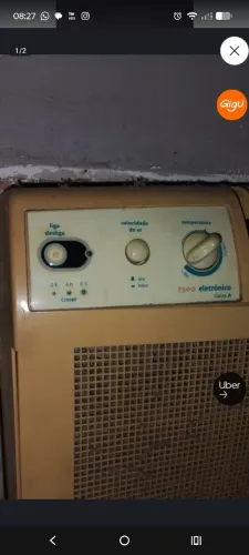 Ar condicionado 7500 GELA MUITO