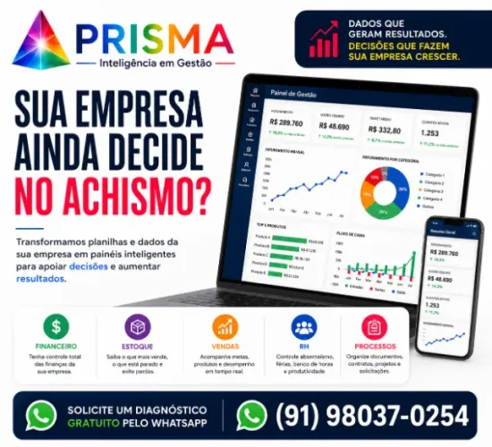 PRISMA - Inteligência em Gestão | Soluções Inteligentes para sua Empresa