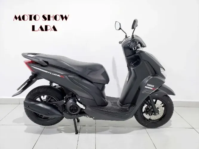 YAMAHA FLUO 125 ABS 2025 PRETA FOSCA