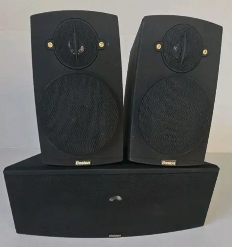 Caixas Boston Acoustics Trio L + R + Center de 