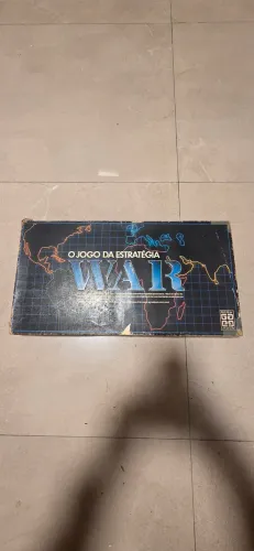 Jogo WAR Grow 1986 - Edição Vintage Completa + Brinde Histórico