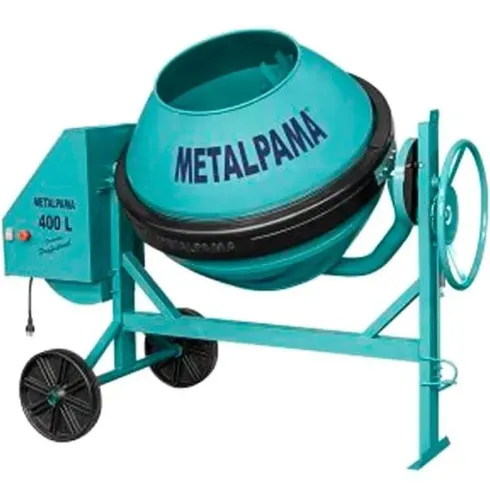 Betoneiras Metalfama 400L com motor monofásico
