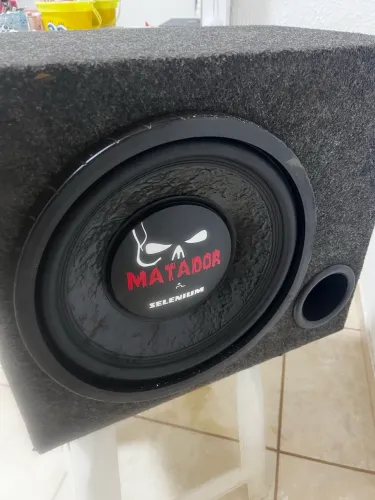 Caixa sub matador selenium 800rms