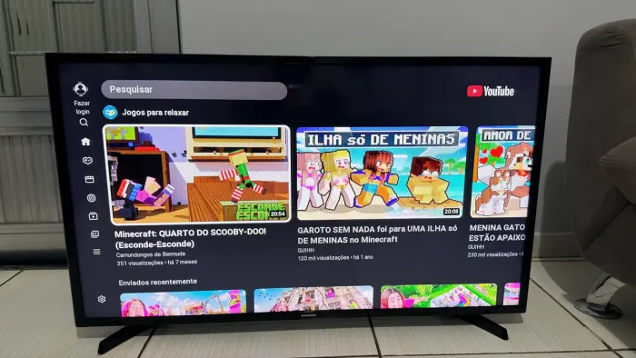 Tv Smart 40 Samsung + Controle 