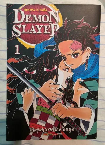 Mangá Demon Slayer - Volumes 1, 2 e 6
