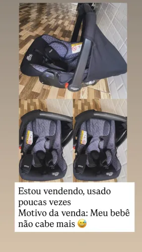Vendo bebê conforto