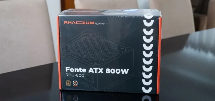 Fonte Real Rhadium 800W 80 Plus Bronze PFC Ativo<br>VALOR: R$395