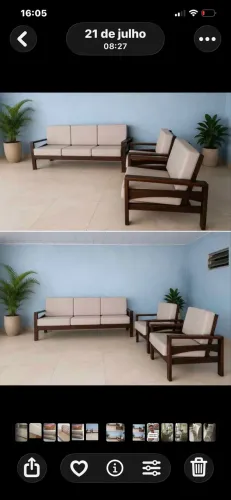 Jogo de poltronas