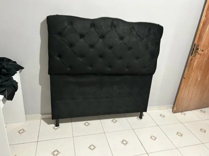 Cabeceira Casal Suede