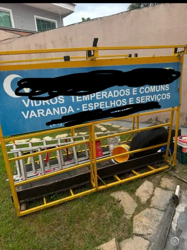 Cavalete para transporte de Vidros 