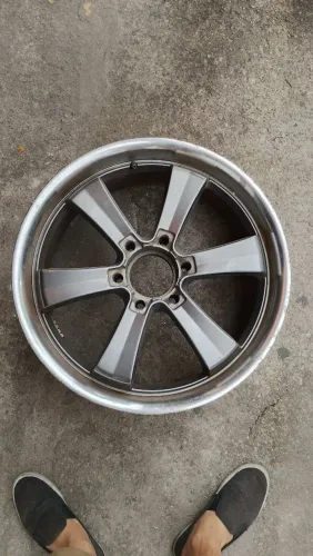 Jogo de rodas aro 20 - 6 furos - L200, D20, HILUX, RANGER...