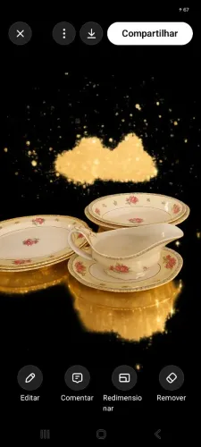 CONJUNTO DE SERVIR DE PORCELANA ANTIGO INGLES