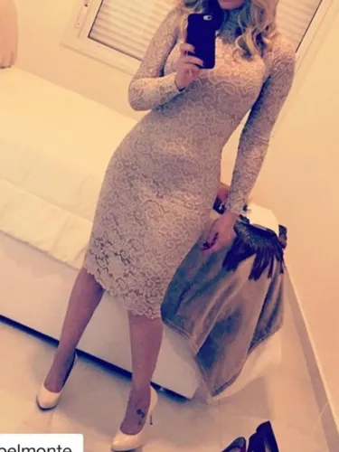 Vestido renda M