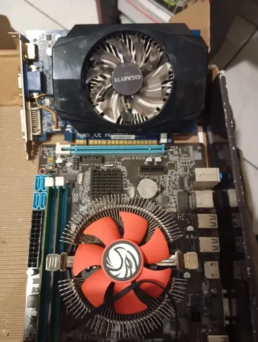 Kit 1155 com placa de video