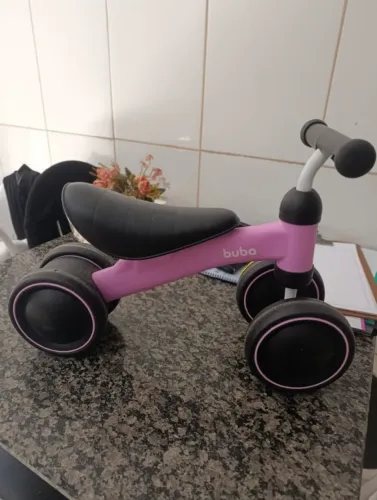 Bicicleta de Equilíbrio Buba Rosa