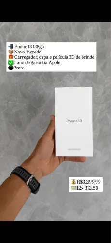 iPhone 13 lacrado