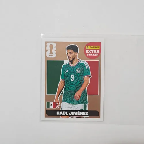 FIGURINHA EXTRA STICKER Raúl Jiménez BRONZE
