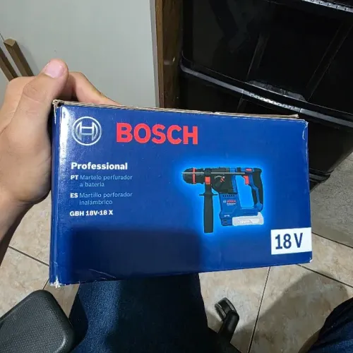 Martelete Bosch Sem bateria GBH 18v-18 X Novo Lacrado