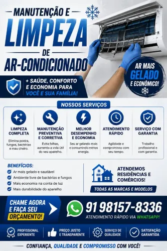 Especialista em ar condicionado e climatização residencial e comercial