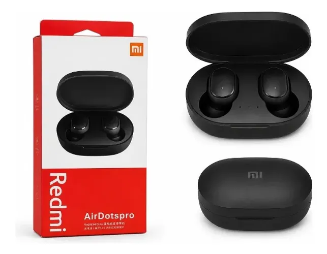 Fone De Ouvido Sem Fio Xiaomi Redmi Airdots Pro Preto