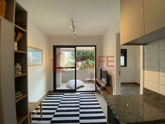 Studio para LOCAÇÃO com 1 suite na Vila Olimpia, SP.