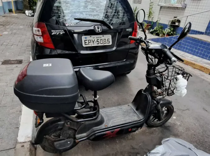 Bicicleta elétrica aima 500w