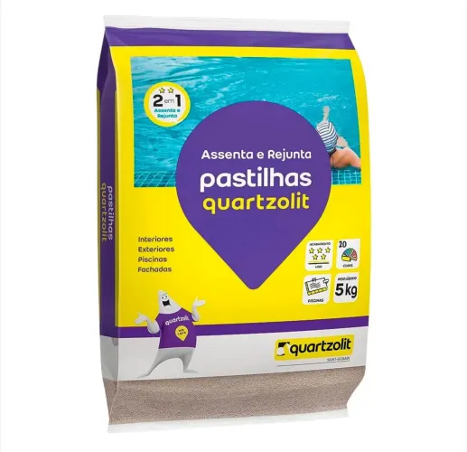 Argamassa Assenta E Rejunta Pastilhas Quartzolit - Verde Floresta 5kg