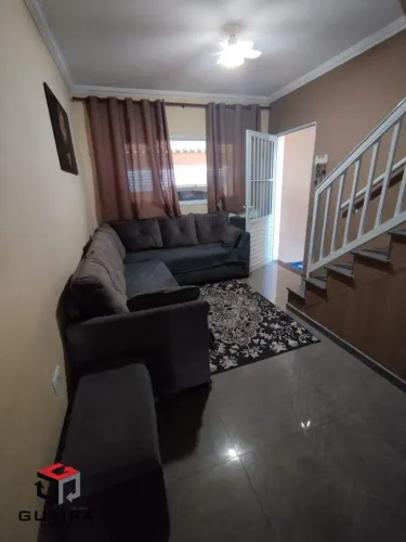 Sobrado à venda 3 quartos 2 vagas Novo Oratório - Santo André - SP
