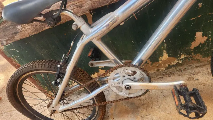 Bicicleta Aro 20 Cromada