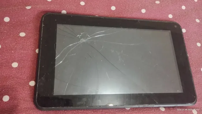 tablet com defeito