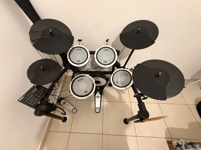 Bateria Eletronica Aroma TDX-25 II + Headphone Profissional