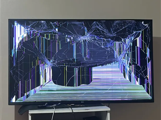 Tv quebrada 