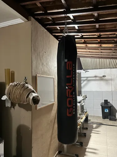 Saco de Pancada Profissional + Suporte