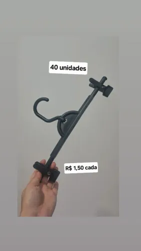 Cabides de calça/short para loja
