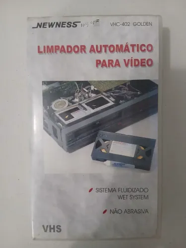 Limpador automático para vídeo vhs newness usado