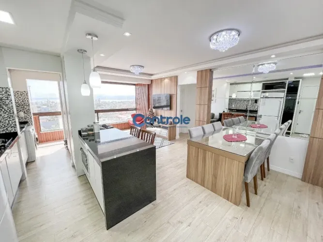 Apartamento mobiliado 02 dormitórios á venda no bairro Areias - São josé/SC