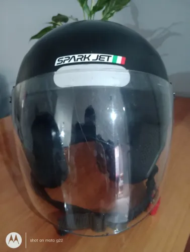 Capacete aberto semin novo