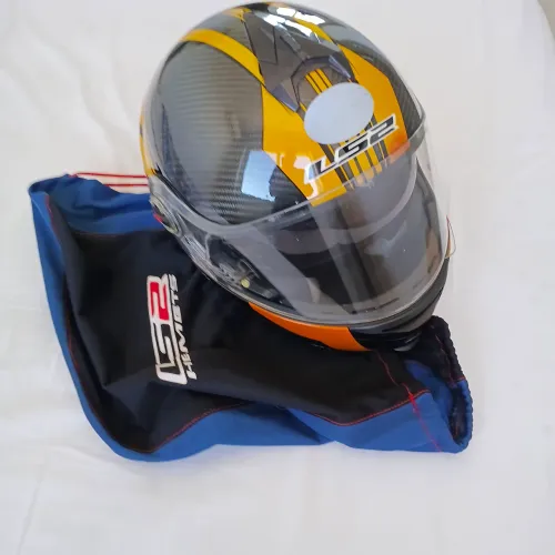 Capacete LS2 carbono usado otimo estado