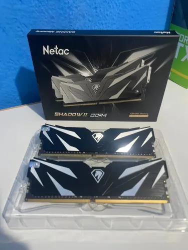 MEMÓRIA RAM NETAC DDR4 (2X8) - SHADOW II