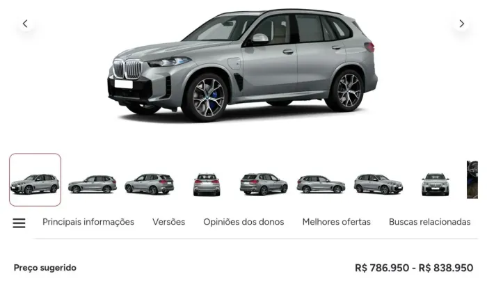 BMW X5 Xdrive 50E 3.0 M Sport Aut. (hibrido) 2025