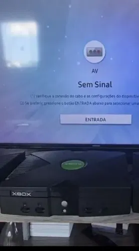 Console Xbox classico preto