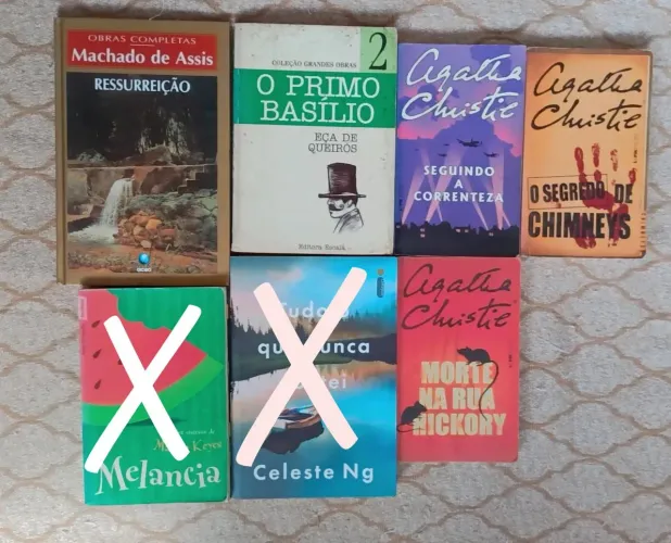 Qualquer livro 10,00